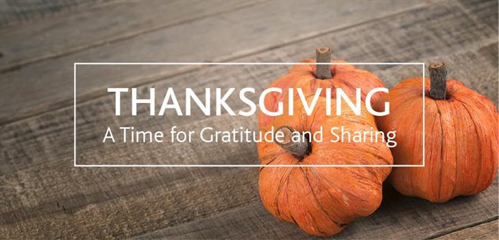 ThanksGiving A Time For Gratitude and Sharing